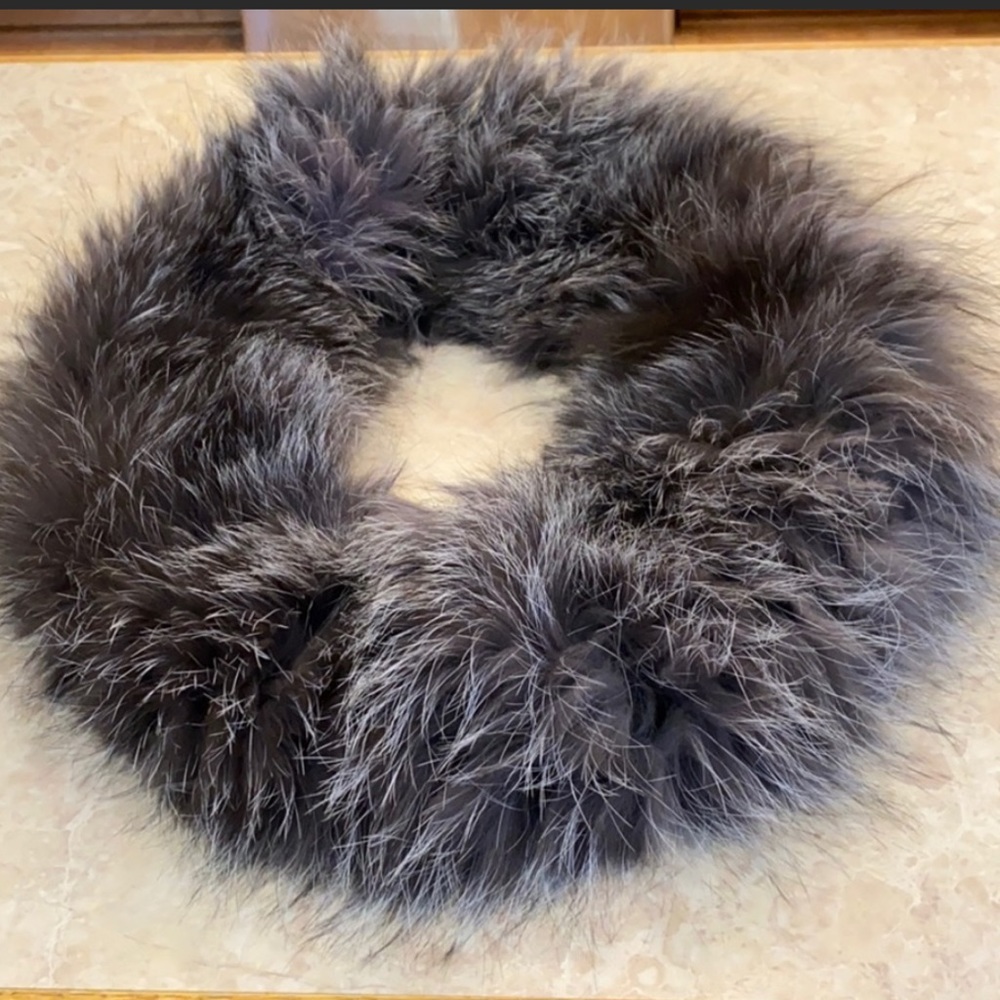 La Fiorentina Fox Fur Infinity Scarf